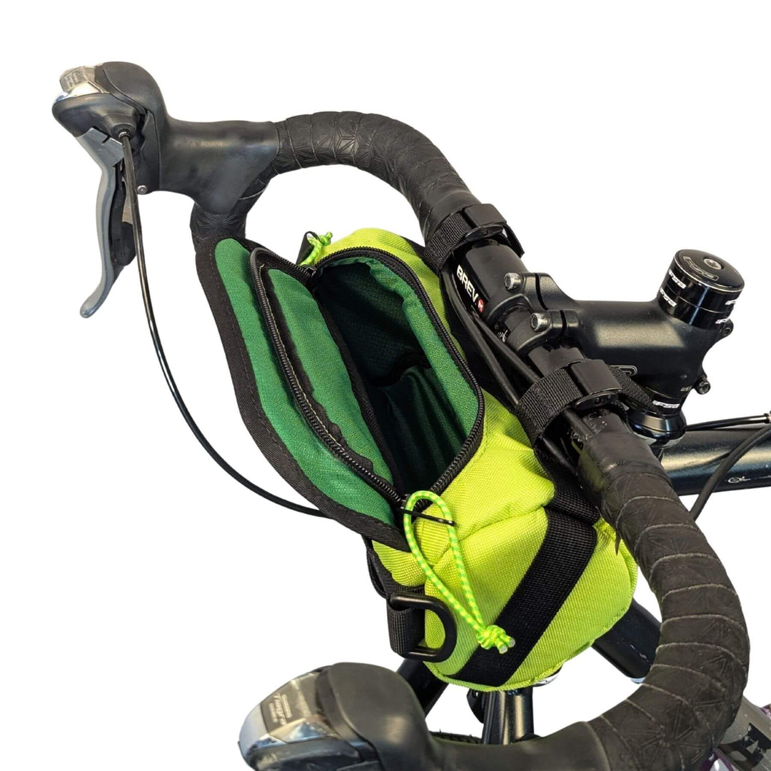 Bigmouth Burrito Handlebar Bag - Ski Lime Green