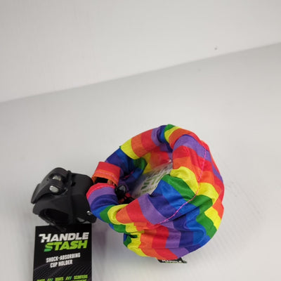 rainbow bike cup holder demo