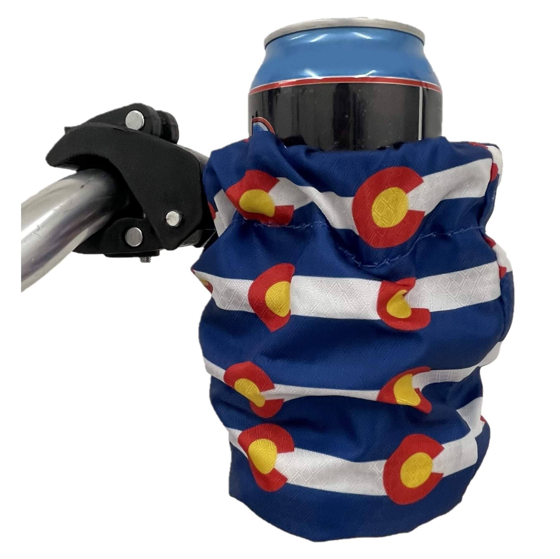 Colorful SS Water Bottle With Pill Holder 01054A - Everich