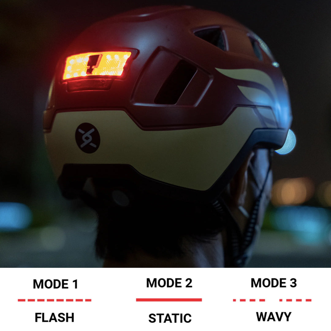 xnito ebike helmet light mode diagram