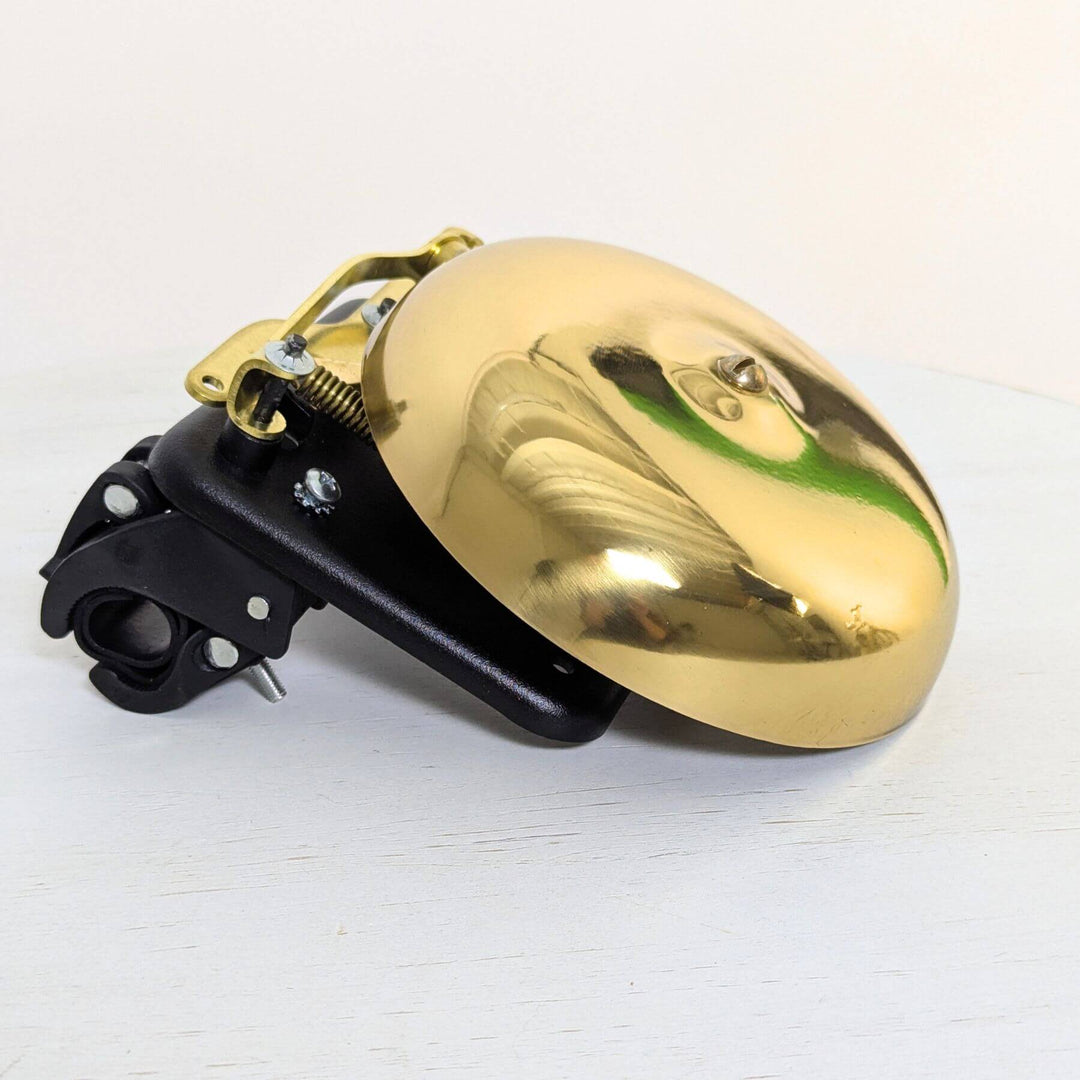giant bicycle bell IFTYHXYHN Bike for Escape Disk 3 2021, Bell with Clear and Loud Sound, Bike Bicycle Bell Sturdy and Compact, Bike Ring Bell, Bike Accessories Bike Parts,A Black Perfect for connecting with fellow cyclists. Ding Kong Oversized Bike Bell