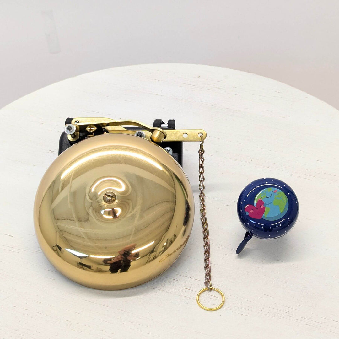 giant bicycle bell Ding Kong Oversized Bike Bell – HandleStash