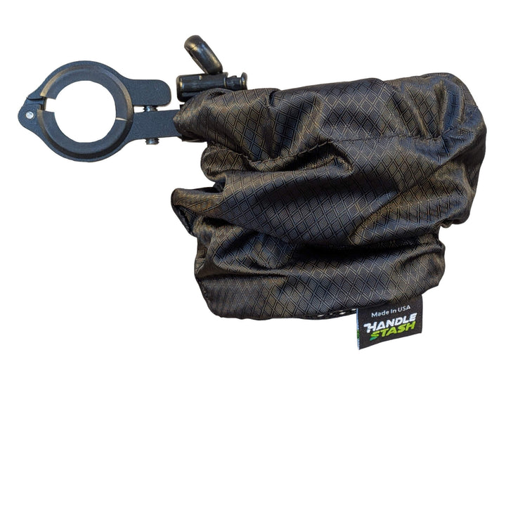 Black bike cup holder with alloy clamp 