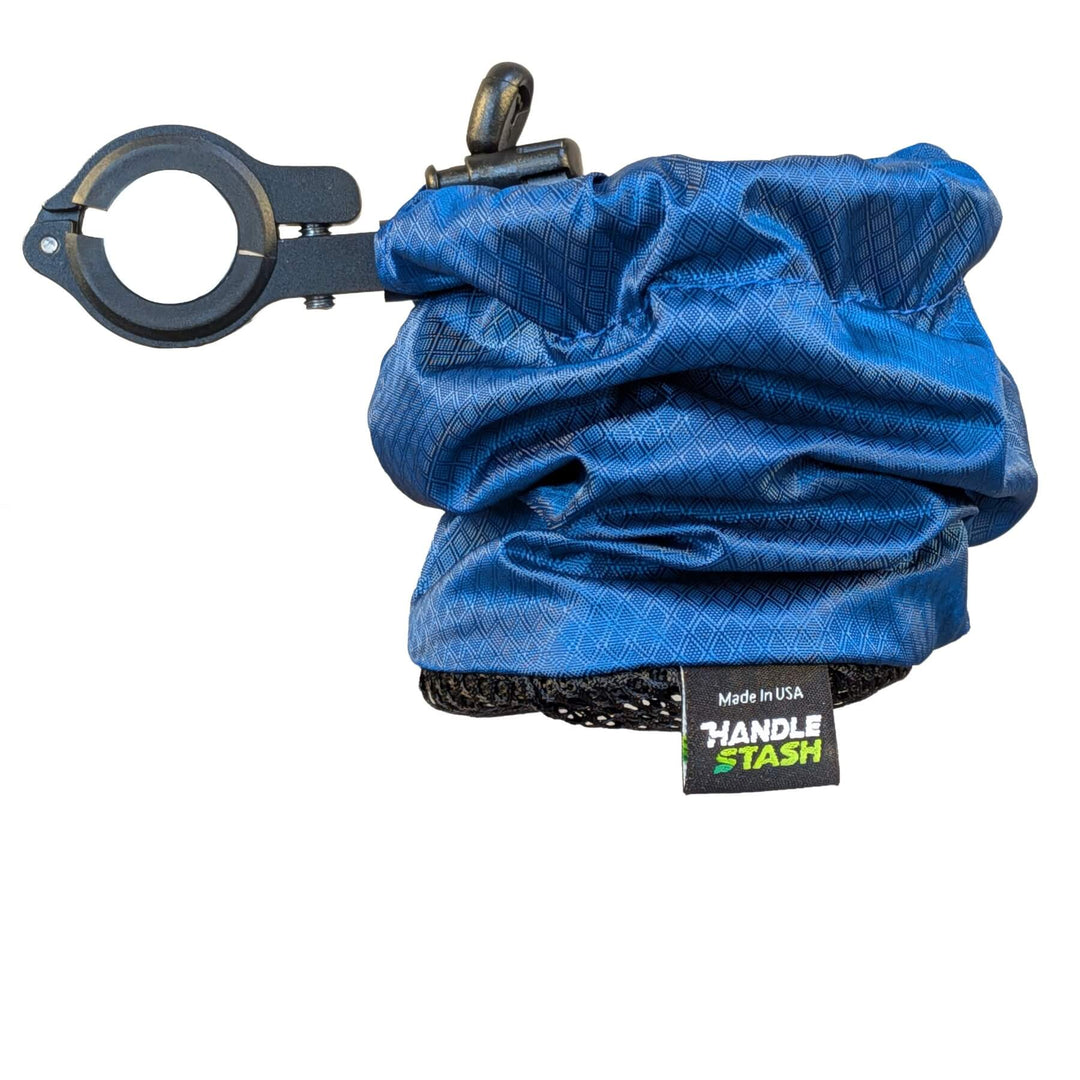 Blucifer Blue bike cup holder with alloy clamp 