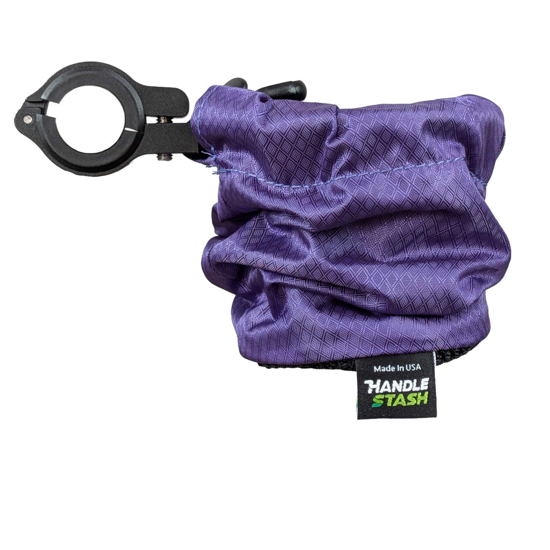 Royal AF Purple bike cup holder with alloy clamp 