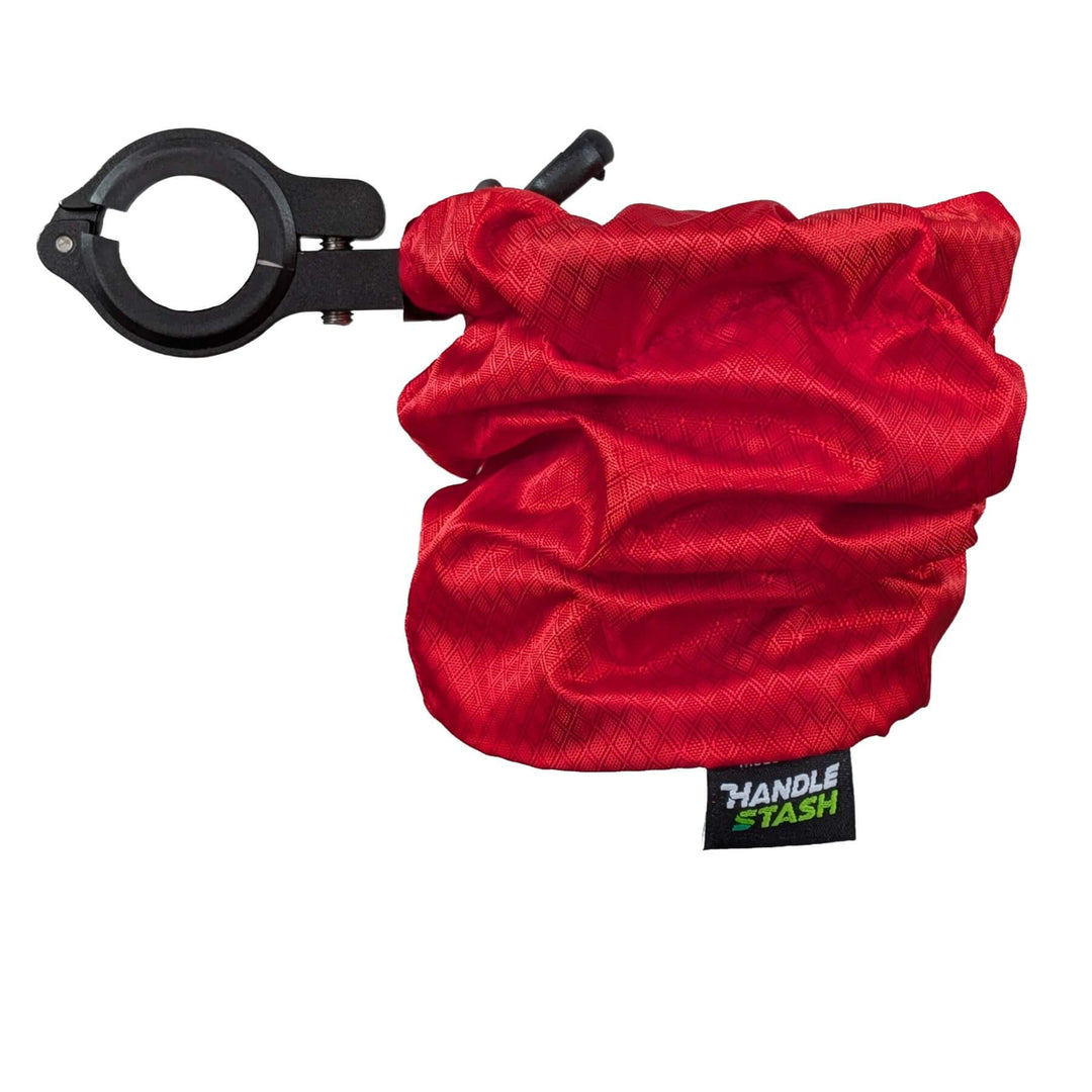 Red Hot bike cup holder with alloy clamp