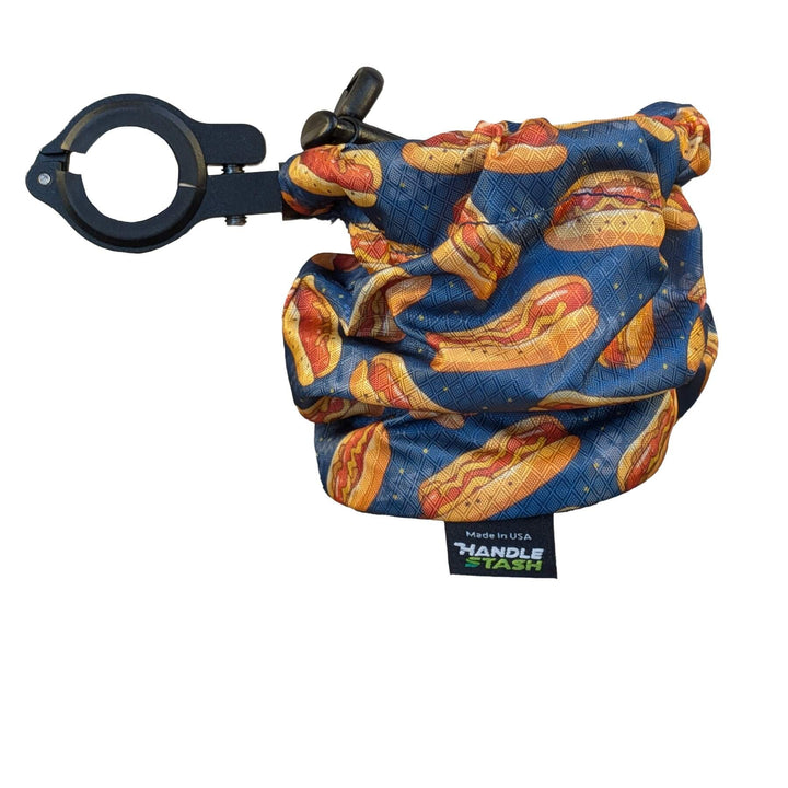 Glizzy Print bike cup holder with alloy clamp 