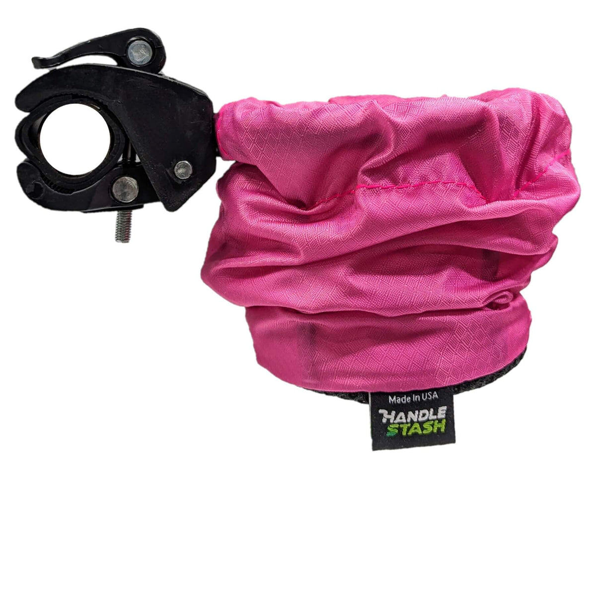 Rose colored bike cup holder by HandleStash
