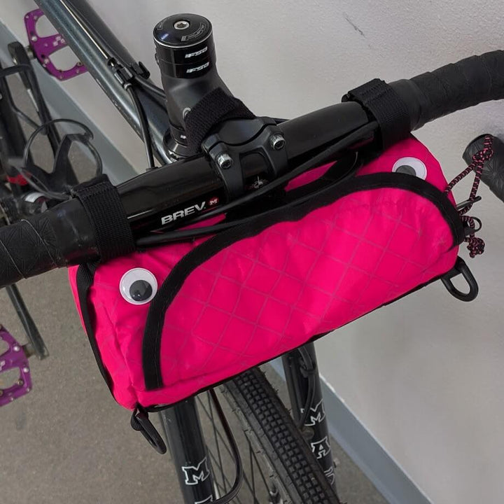 Bigmouth Burrito Handlebar Bag - Punk Princess ECOPAK Pink