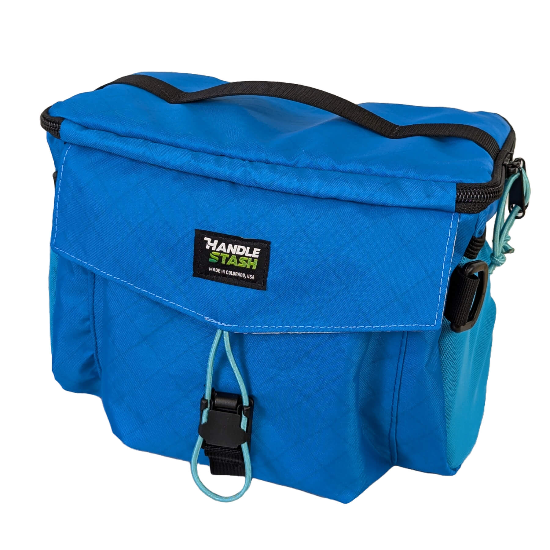 Stashquatch Handlebar Bag - ECOPAK Bluebird – HandleStash