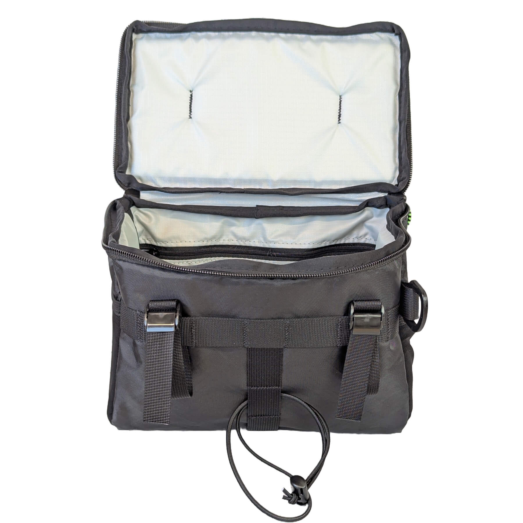 Stashquatch Handlebar Bag - ECOPAK Double Black Diamond – HandleStash