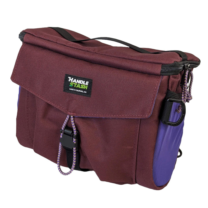 For The Zin stashquatch handlebar bag on white background