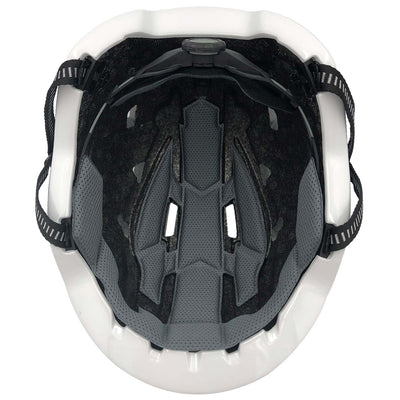 adjustable ebike helmet inside view - xnito helmet in lightning