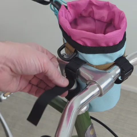 TUNITAS CREATIVE* stowaway stem bag (lavender tri color
