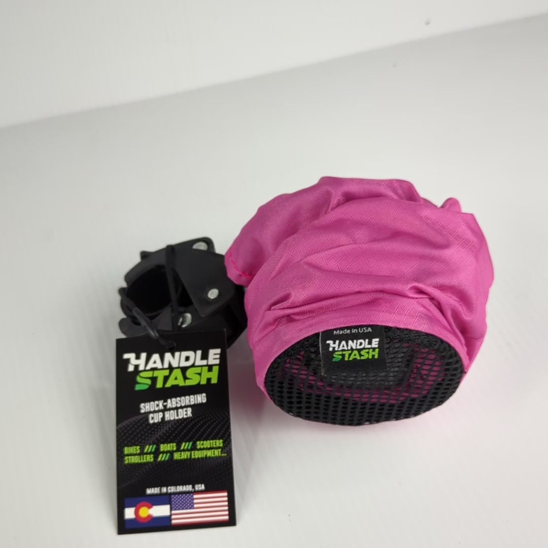 pink cup holder demo video